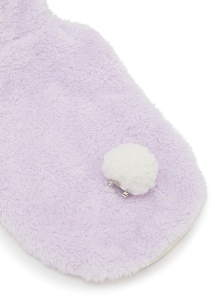 Detail View - Click To Enlarge - ITSDOG - Medium Carrot Bunny Hooded Suit — Violet