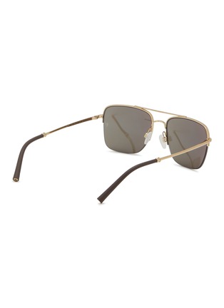 Figure View - Click To Enlarge - OLIVER PEOPLES - x Federer R-2 Metal Pilot Sunglasses