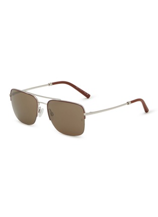 Main View - Click To Enlarge - OLIVER PEOPLES - x Federer R-2 Metal Pilot Sunglasses