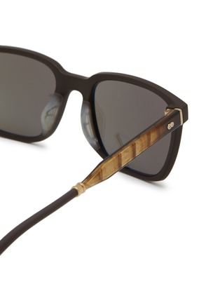 Detail View - Click To Enlarge - OLIVER PEOPLES - x Federer Mr.Federer Acetate Rectangle Sunglasses