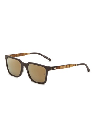 Main View - Click To Enlarge - OLIVER PEOPLES - x Federer Mr.Federer Acetate Rectangle Sunglasses
