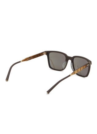 Figure View - Click To Enlarge - OLIVER PEOPLES - x Federer Mr.Federer Acetate Rectangle Sunglasses