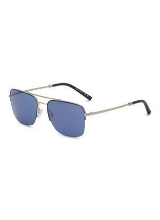 Main View - Click To Enlarge - OLIVER PEOPLES - x Federer R-2 Metal Pilot Sunglasses