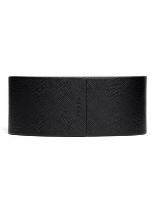 Detail View - Click To Enlarge - PRADA - Acetate Pillow Sunglasses