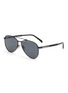 Main View - Click To Enlarge - PRADA - Metal Pilot Sunglasses