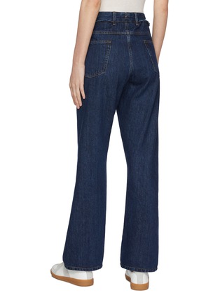Back View - Click To Enlarge - BETTTER - Wrap Dark Wash Jeans