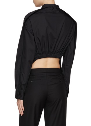 Back View - Click To Enlarge - BETTTER - Elasticated Back Shirt