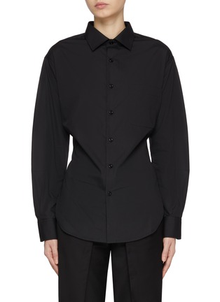 Main View - Click To Enlarge - BETTTER - Elasticated Back Shirt