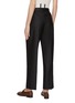 Back View - Click To Enlarge - BETTTER - Loop Detail Pleated Trousers