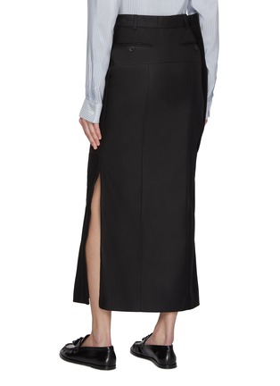 Back View - Click To Enlarge - BETTTER - Wool Blend Skirt