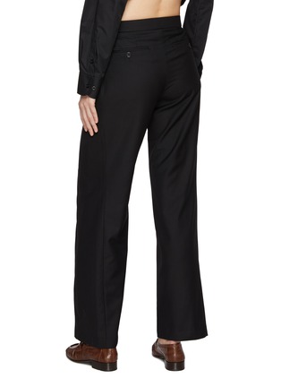 Back View - Click To Enlarge - BETTTER - Belted Wrap Trousers