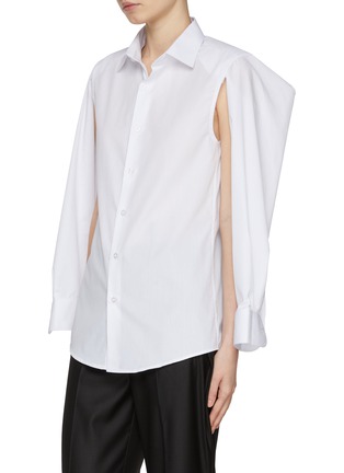 Detail View - Click To Enlarge - BETTTER - Wrapping Sleeves Shirt