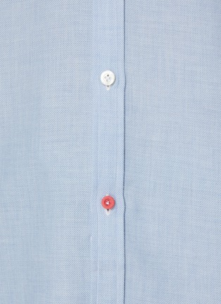  - ISAIA - Hidden Placket Cotton Shirt