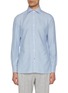 Main View - Click To Enlarge - ISAIA - Hidden Placket Cotton Shirt