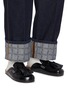 Figure View - Click To Enlarge - JW ANDERSON - Slip On Tassel Calfskin Loafer Mules