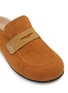 Detail View - Click To Enlarge - JW ANDERSON - Slip On Canvas Loafer Mules
