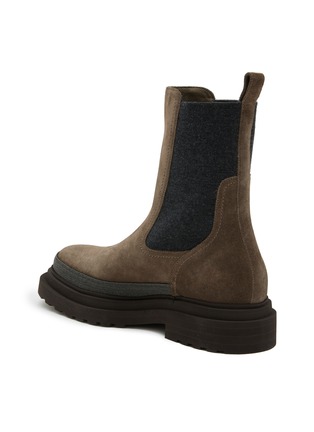  - BRUNELLO CUCINELLI - Suede Chelsea Boots