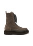 Main View - Click To Enlarge - BRUNELLO CUCINELLI - Monili Embellished Suede Combat Boots