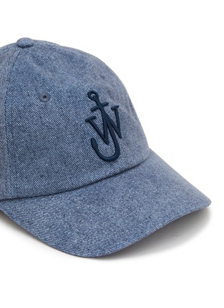 Detail View - Click To Enlarge - JW ANDERSON - Velvet Printed Denim Baseball Cap