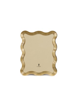 Main View - Click To Enlarge - L'OBJET - Ripple Frame — Gold