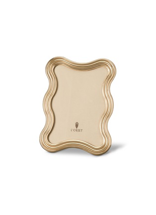 Main View - Click To Enlarge - L'OBJET - Ripple Frame — Gold