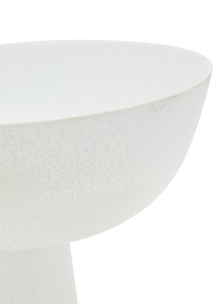 Detail View - Click To Enlarge - L'OBJET - Terra Bowls On Stands — Stone