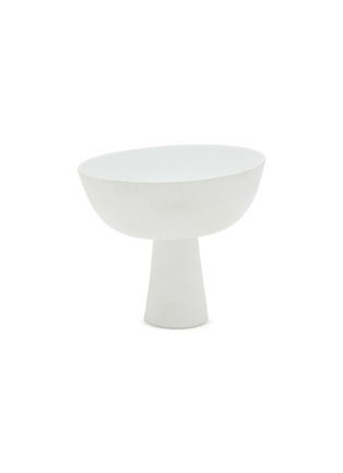 Main View - Click To Enlarge - L'OBJET - Terra Bowls On Stands — Stone