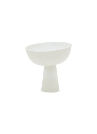 Main View - Click To Enlarge - L'OBJET - Terra Bowls On Stands — Stone