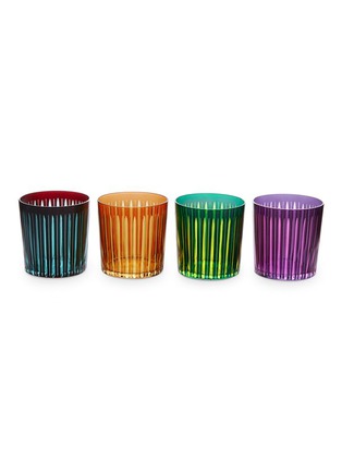 Main View - Click To Enlarge - L'OBJET - Prism Double Old Fashioned Glass Set of 4 — Assorted