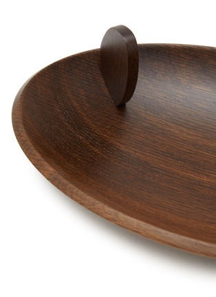 Detail View - Click To Enlarge - L'OBJET - X Kelly Behun Oval Bowl — Smoked Oak