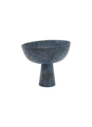 Main View - Click To Enlarge - L'OBJET - Terra Bowls on Stand — Aged Iron