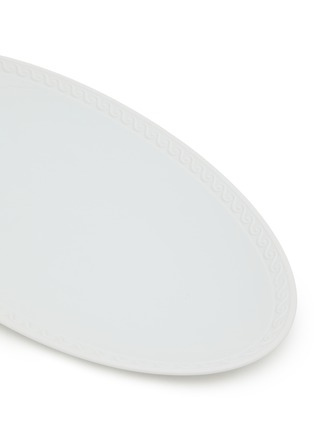 Detail View - Click To Enlarge - L'OBJET - Neptune Oval Platter  — White