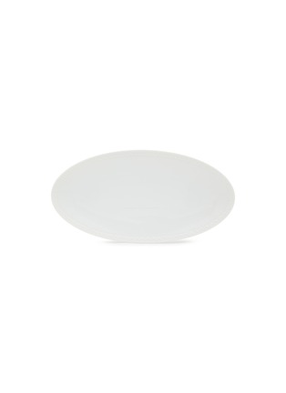 Main View - Click To Enlarge - L'OBJET - Neptune Oval Platter  — White