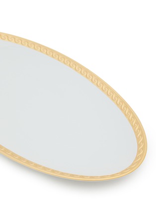 Detail View - Click To Enlarge - L'OBJET - Neptune Oval Platter  — Gold