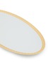 Detail View - Click To Enlarge - L'OBJET - Neptune Oval Platter  — Gold
