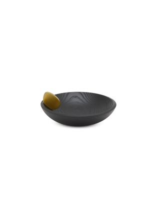 Main View - Click To Enlarge - L'OBJET - X Kelly Behun Leaf Bowl — Ebonised Oak