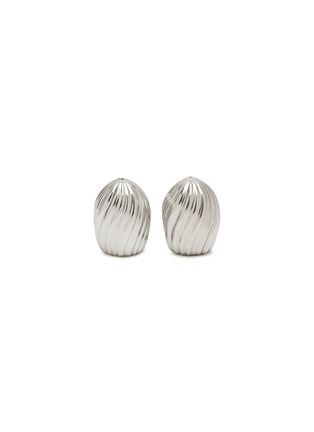 Main View - Click To Enlarge - L'OBJET - Ripple Spice Jewels Shaker Set of 2 — Platinum