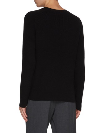 Back View - Click To Enlarge - THEORY - Waffle Cashmere Knit Sweater