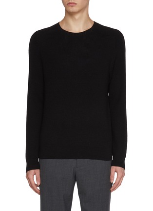 Main View - Click To Enlarge - THEORY - Waffle Cashmere Knit Sweater
