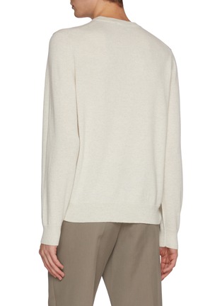 Back View - Click To Enlarge - THEORY - Hilles Crewneck Cashmere Sweater