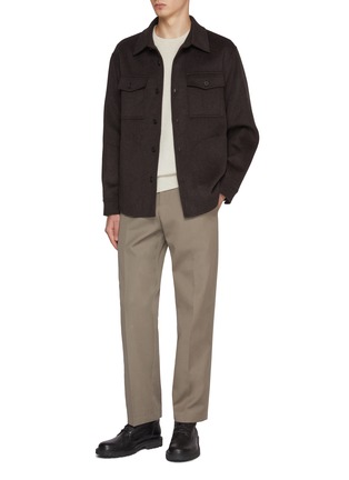 Figure View - Click To Enlarge - THEORY - Hilles Crewneck Cashmere Sweater