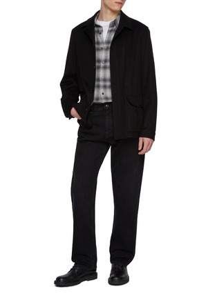 Figure View - Click To Enlarge - THEORY - Irving Cotton Plaid Shirt