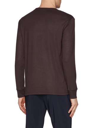 Back View - Click To Enlarge - THEORY - Crewneck Essential Modal Span Tee