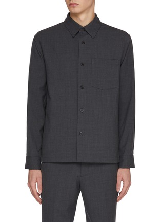 Main View - Click To Enlarge - THEORY - Twill Overshirt