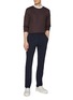 Figure View - Click To Enlarge - THEORY - Zaine Precision Straight Leg Pants