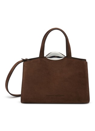 Main View - Click To Enlarge - BENEDETTA BRUZZICHES - Petite Serena Suede Tote Bag