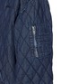  - JUUN.J - Dark Washed Quilted Denim Zip Up Hoodie