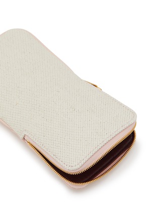 Detail View - Click To Enlarge - L/UNIFORM - Canvas Leather Glasses Case N°65