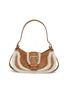 Main View - Click To Enlarge - OSOI - Hobo Brocle Shearling Crossbody Bag