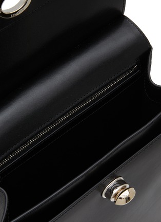 Detail View - Click To Enlarge - LEMAIRE - Seed Satchel Leather Shoulder Bag